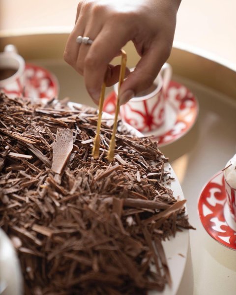 عربة Hot Chocolate 