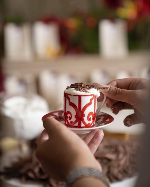 عربة Hot Chocolate 