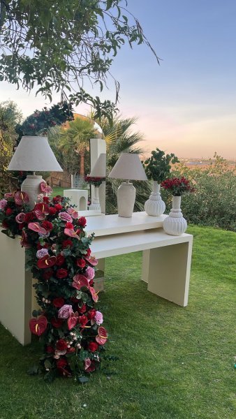 طاولات مابعد العشاء | طاولات مدخل 